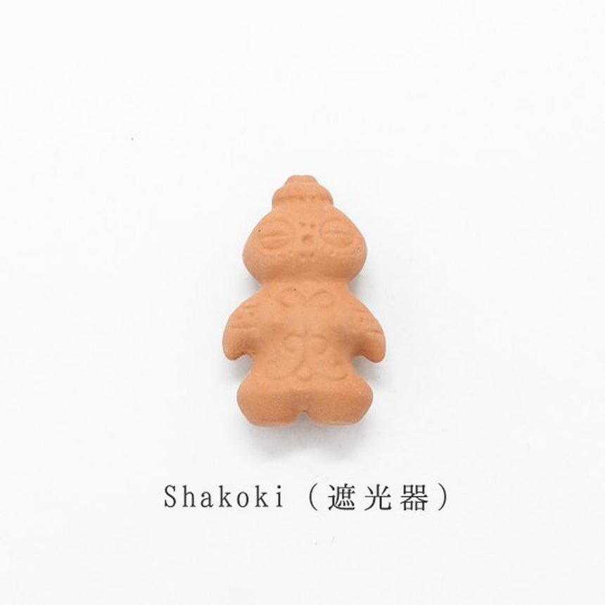 美濃焼の箸置き<古代セット>はにわ/遮光器土偶/ハート土偶/みみずく土偶/ビーナス土偶|イホシロ窯