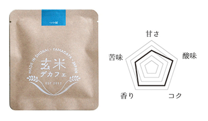 玄米デカフェ飲み比べセット【6銘柄】|体にやさしいノンカフェイン、おうち時間、飲み物|アトリエ玄米デカフェ、MNH