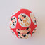 Miniature Daruma Doll (Japanese Good-Luck Charm) Two Colors Set|Sakura Yamaguchi