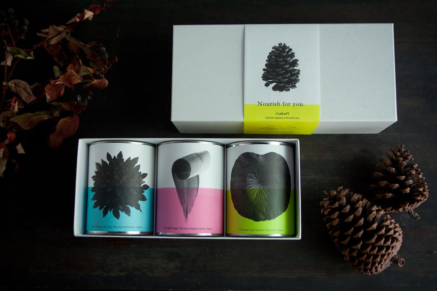 伝統茶3缶セット「Beauty 」|カキドオシとハトムギ茶、はす茶、月桃茶|美容 ハーブ おうち時間