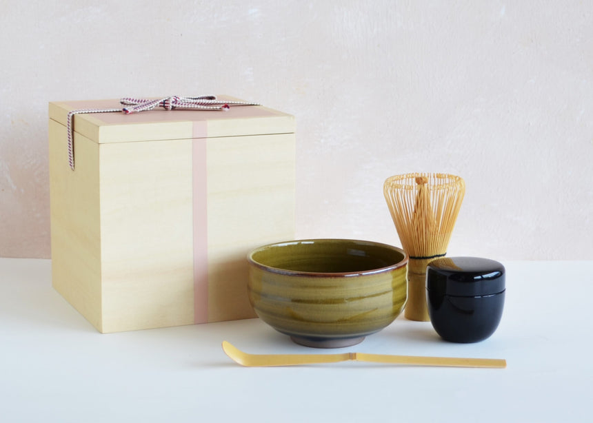 Ippukubox －イップクボックス－（外箱：ピンク）｜高橋工芸｜お茶、茶道、初心者安心セット