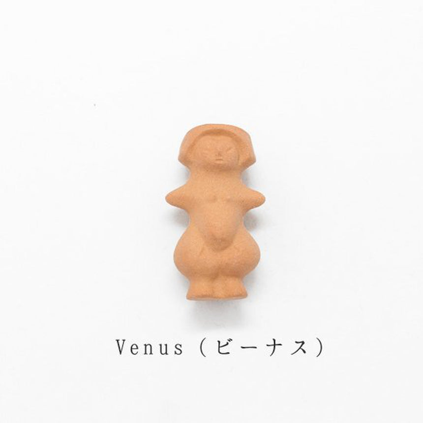 美濃焼の箸置き<古代セット>はにわ/遮光器土偶/ハート土偶/みみずく土偶/ビーナス土偶|イホシロ窯