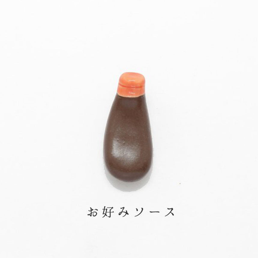 美濃焼の箸置き<たこ焼きパーティーセット>たこ焼き/お好み焼き/マヨネーズ/お好みソース/コテ/提灯たこ焼き イホシロ窯