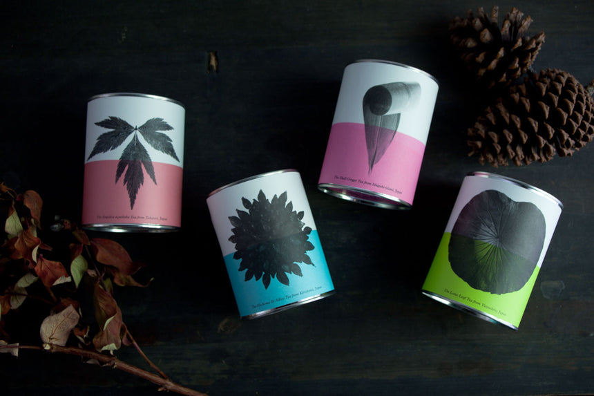 伝統茶3缶セット「Beauty 」|カキドオシとハトムギ茶、はす茶、月桃茶|美容 ハーブ おうち時間