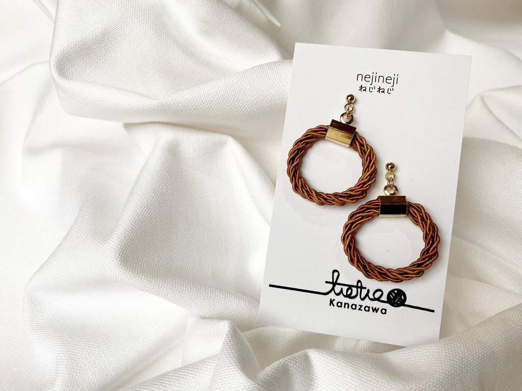 水引のアクセサリー＜ねじねじ＞／tietie kanazawa – TURNS商店｜地域