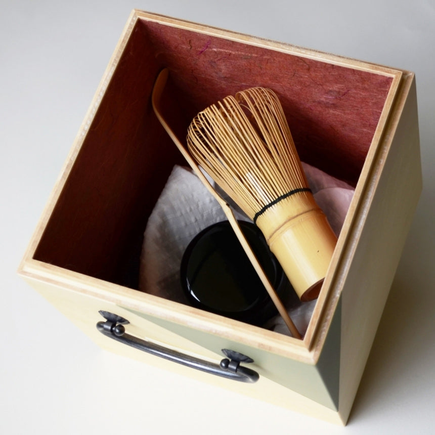 Ippukubox -イップクボックス-(外箱:ホワイト)|高橋工芸|お茶、茶道、初心者安心セット