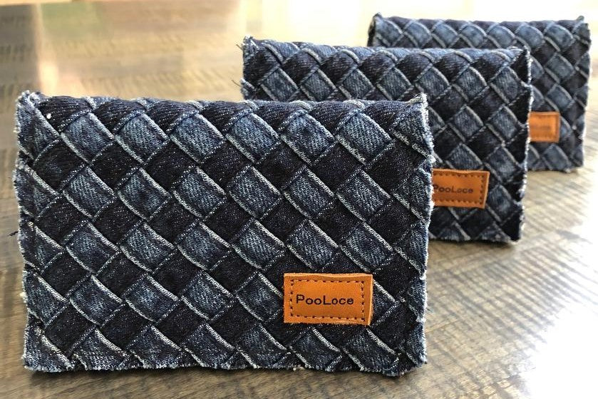 デニムループカードケース｜福山デニム,名刺入れ｜PooLoce – TURNS商店
