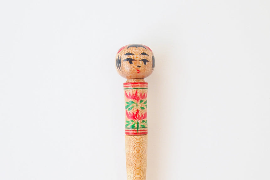 Kokeshi Doll Spoon&Fork cutlery mini|Kagamoku|Naruko,Miyagi|Japanese Traditional