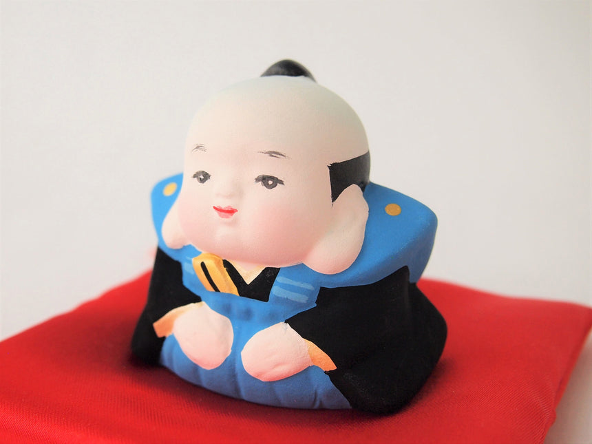 三福三福助 芳巳作|暮らしに福を招く縁起物|博多人形いとう