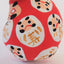 Miniature Daruma Doll (Japanese Good-Luck Charm) Two Colors Set|Sakura Yamaguchi