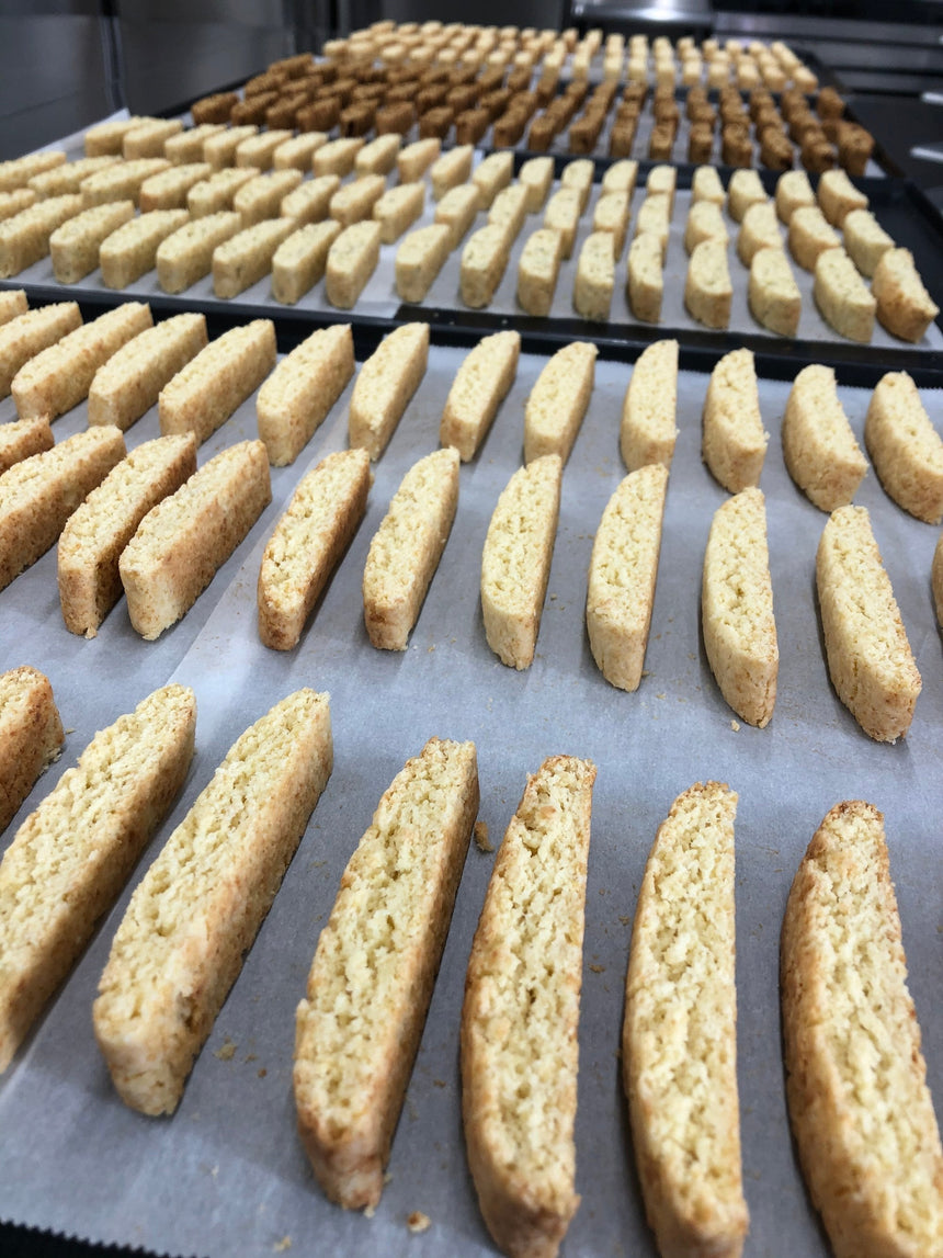 米粉から作られたグルテンフリーのビスコッティ『棚田米BISCOTTI』／長門市