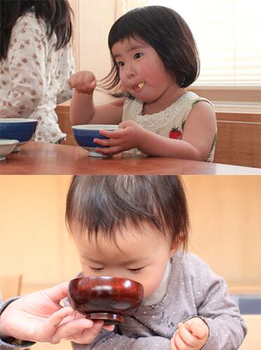 「くーわん」と「ふーわん」の子ども食器セット