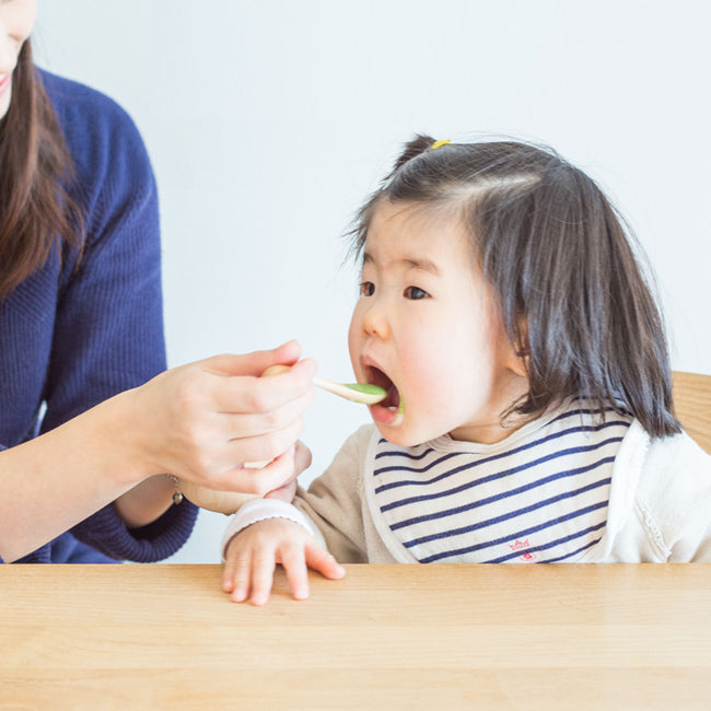 きのこのうつわ|木のベビー食器3点セット(お皿、コップ、スプーン)